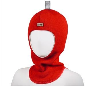 Infants wool and cotton balaclava
